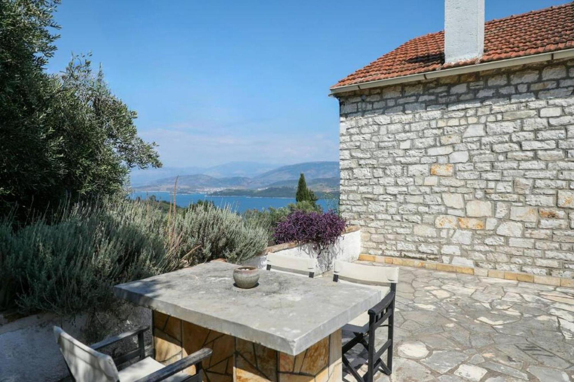 Sinies Stone Cottage - Ne Corfu Agnítsini Dış mekan fotoğraf