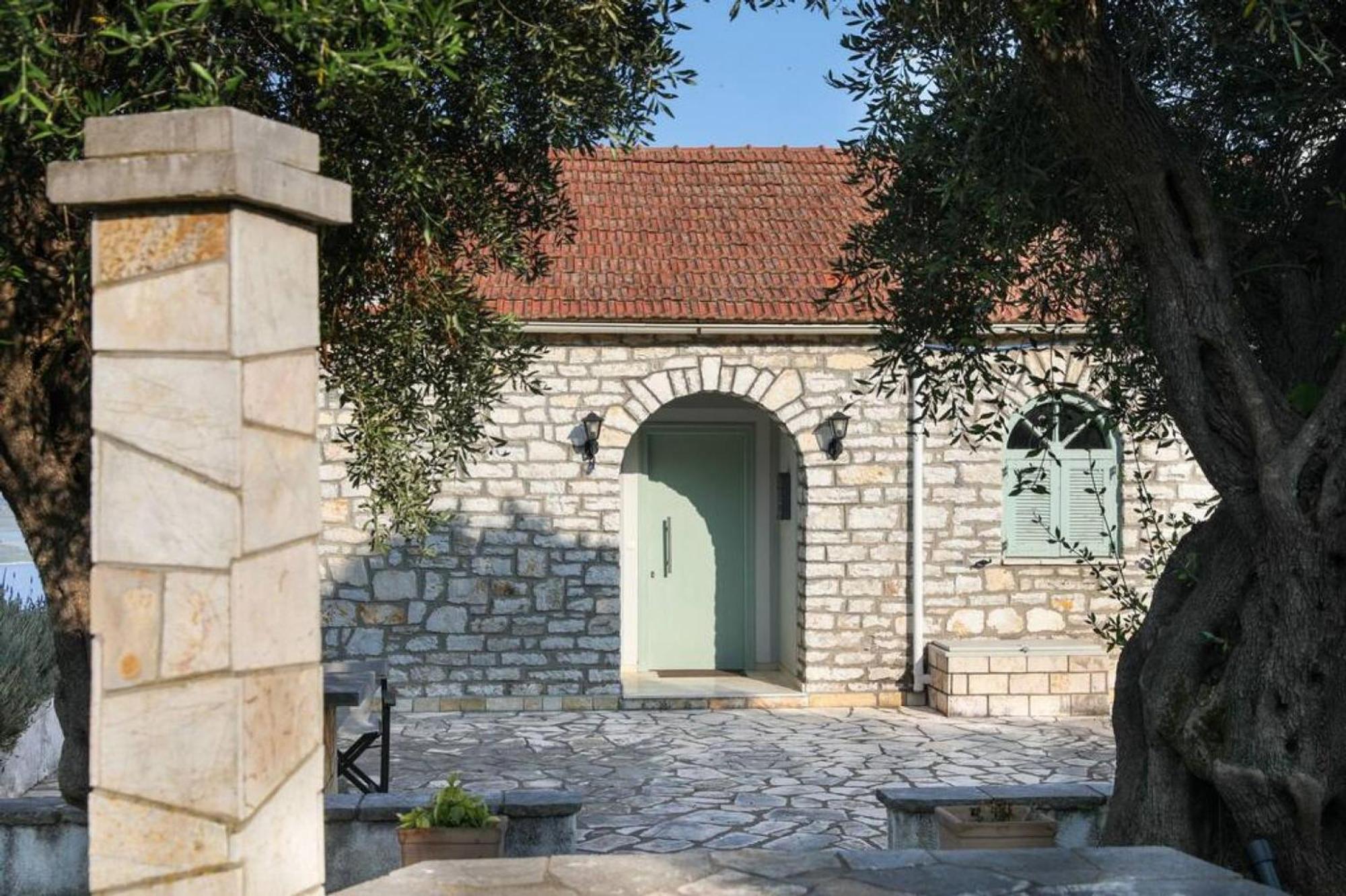Sinies Stone Cottage - Ne Corfu Agnítsini Dış mekan fotoğraf